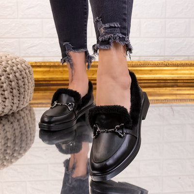 Дамски обувки Anima - Black Leather