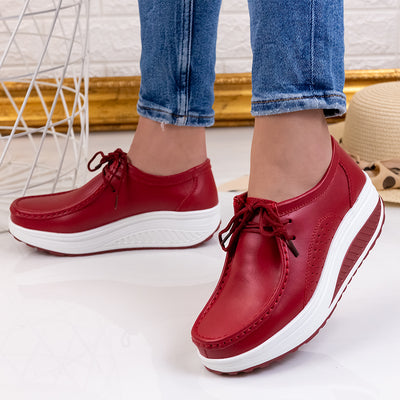 Дамски обувки Leta - Red
