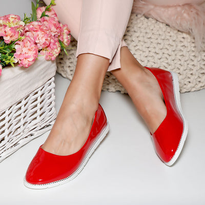 Дамски обувки Anely - Red