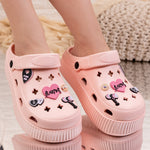 Дамски чехли Summer - Pink
