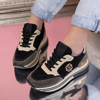 Дамски маратонки Roma - Black