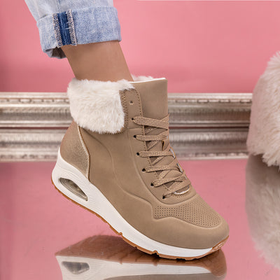 Дамски апрески Lemana - Camel