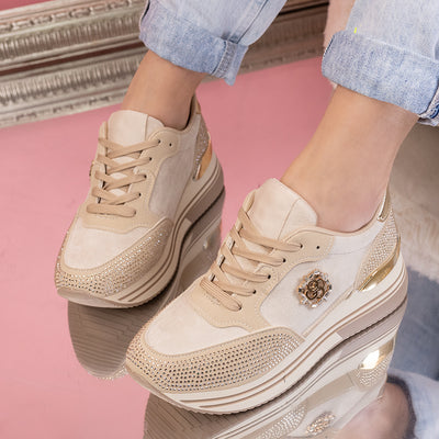 Дамски маратонки Roma - Khaki