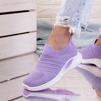 Дамски маратонки Cloe - Purple