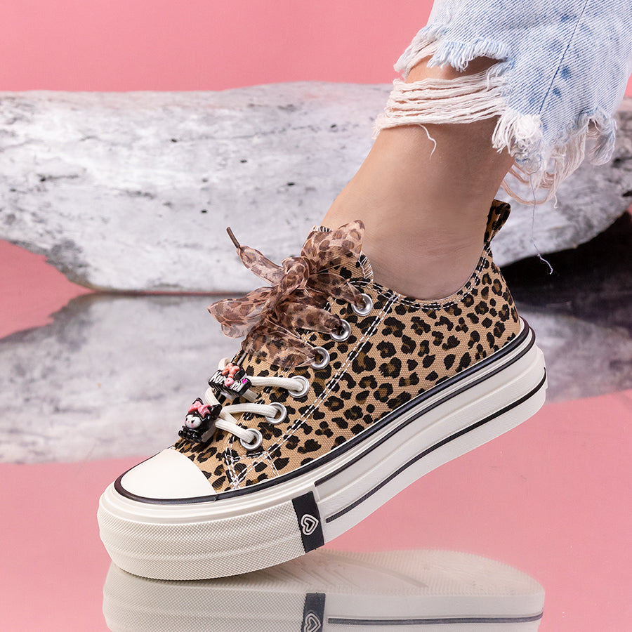 Дамски кецове Chris - Leopard
