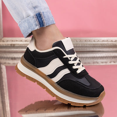 Дамски маратонки Ioana - Black