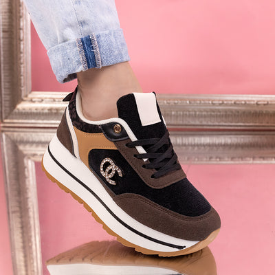 Дамски маратонки Vladaya - Black