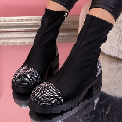 Дамски боти Zelina - Black