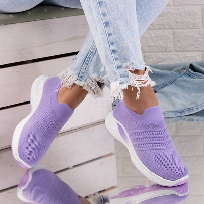Дамски маратонки Cloe - Purple