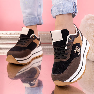 Дамски маратонки Vladaya - Black