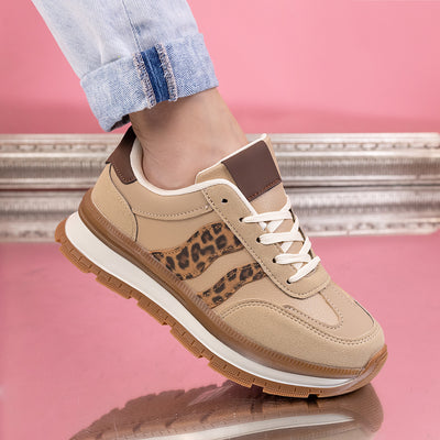 Дамски маратонки Ioana - Khaki