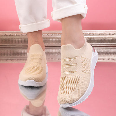 Дамски маратонки Asena - Beige