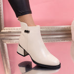 Дамски боти Tilana - Beige