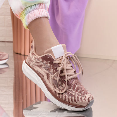 Дамски маратонки Odea - Pink