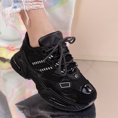 Дамски маратонки Dalia - Black