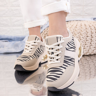 Дамски маратонки Odeya - Zebra