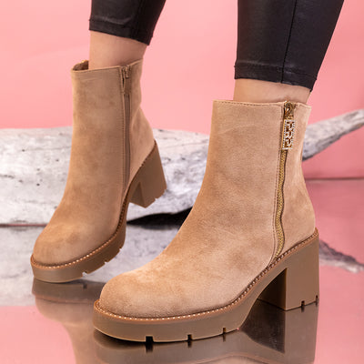 Дамски боти Rosana - Khaki