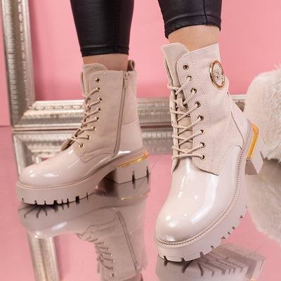 Дамски боти Sevda - Beige