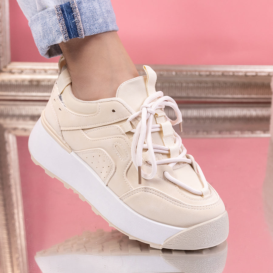 Дамски маратонки Bella - Beige
