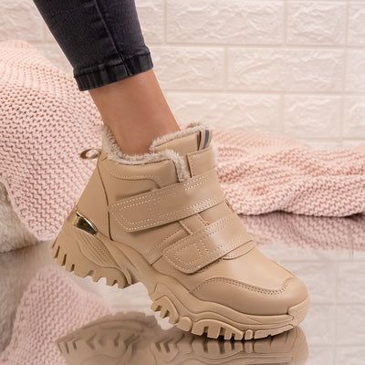 Дамски боти Lidena - Khaki