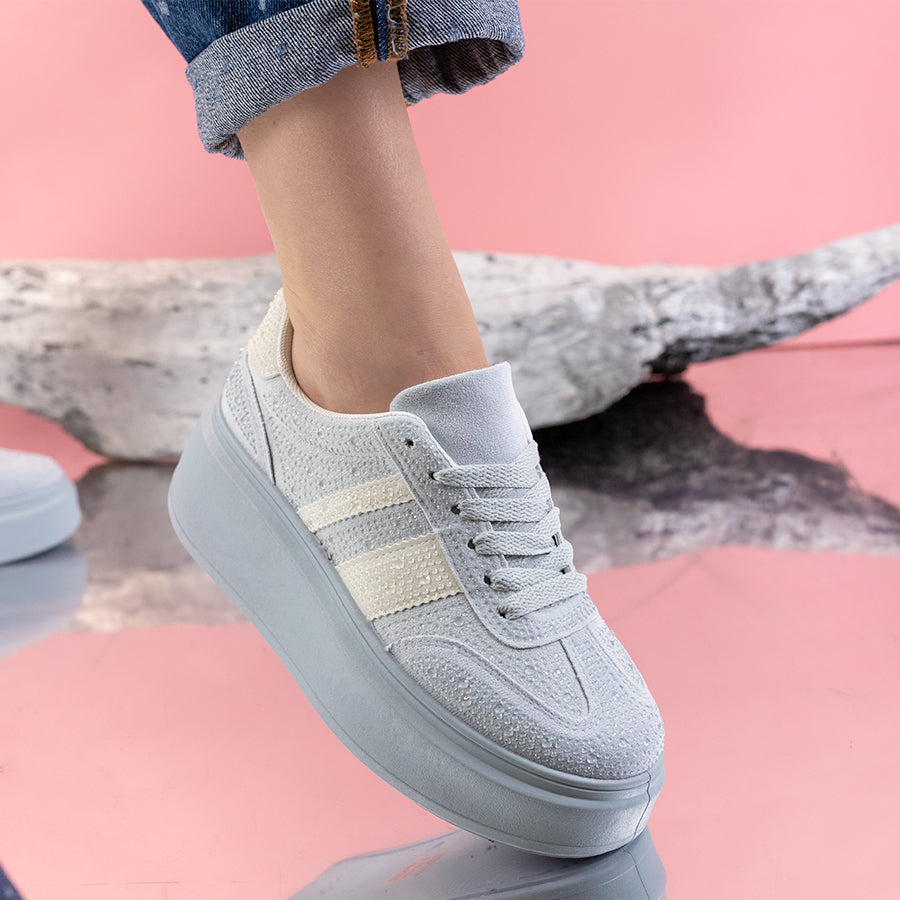 Дамски кецове Corina - Blue