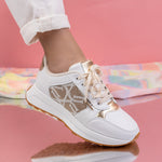 Дамски маратонки Elia - Beige