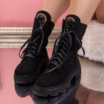 Дамски боти Polina - Black