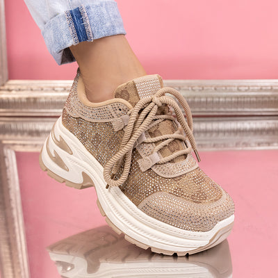 Дамски маратонки Galena - Khaki