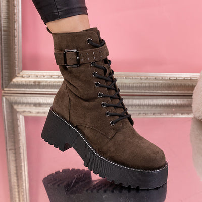 Дамски боти Kelly - Brown