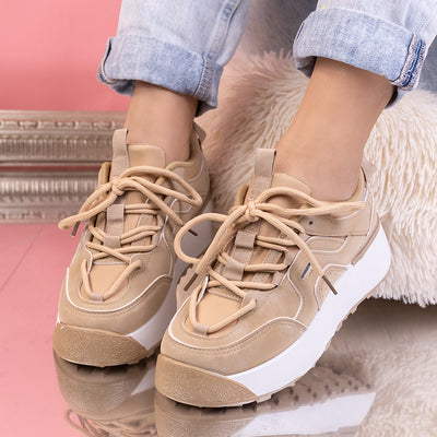 Дамски маратонки Bella - Khaki