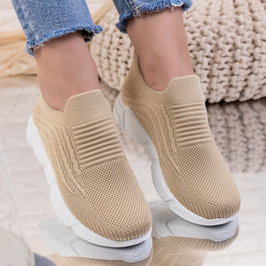 Дамски маратонки Emely - Khaki
