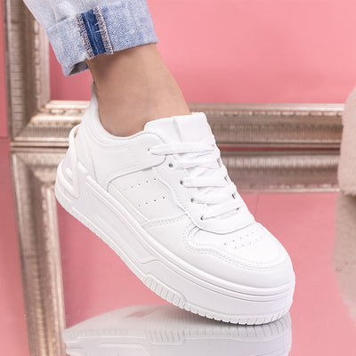 Дамски кецове Atina - White