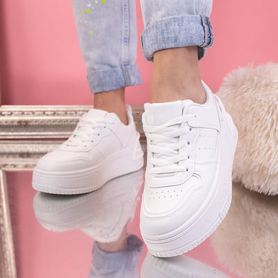 Дамски кецове Atina - White