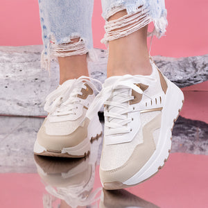 Дамски маратонки Stivi - Beige