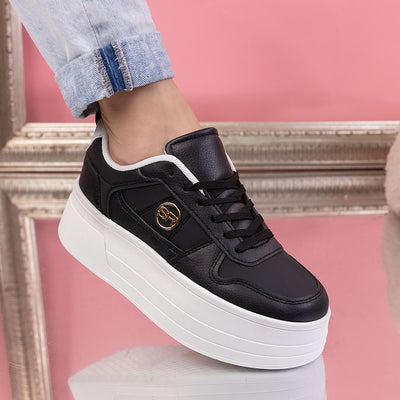 Дамски кецове Iza - Black