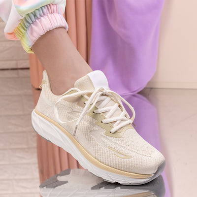 Дамски маратонки Odea - Beige