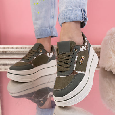 Дамски кецове Fabiola - Green