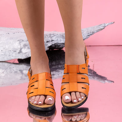 Дамски сандали Amika - Orange