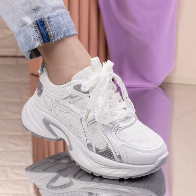 Дамски маратонки Narcisa - White