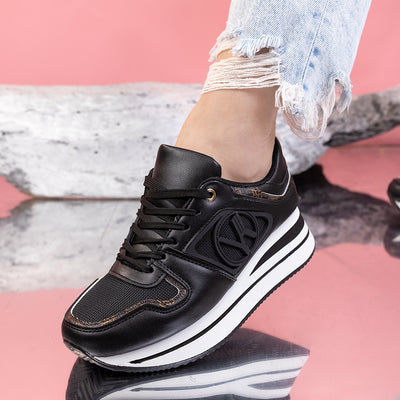 Дамски маратонки Avalin - Black