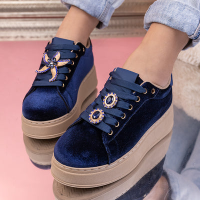 Дамски кецове Edel - Navy