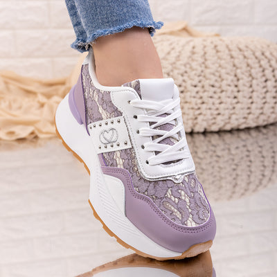 Дамски маратонки Beauty - Purple
