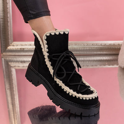 Дамски боти Aria - Black