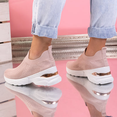 Дамски маратонки Samaya - Pink