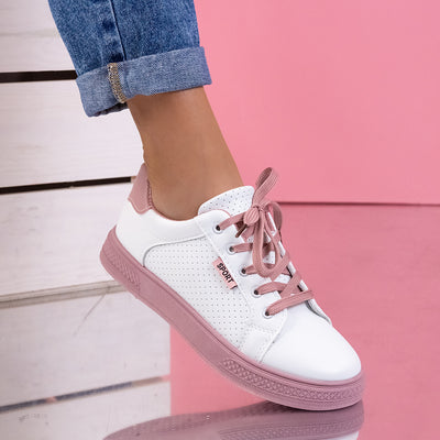 Дамски кецове Thea - Pink