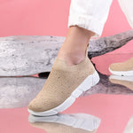Дамски маратонки Silvi - Beige
