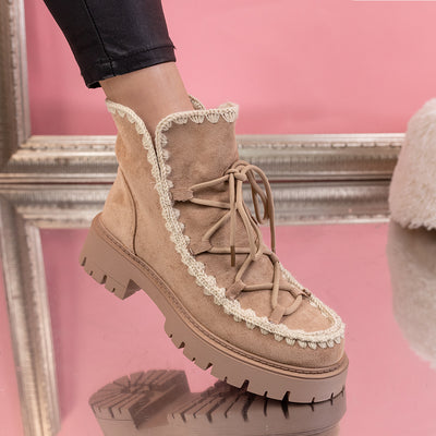 Дамски боти Aria - Khaki