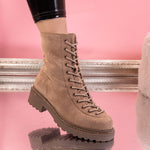 Дамски боти Emma - Khaki