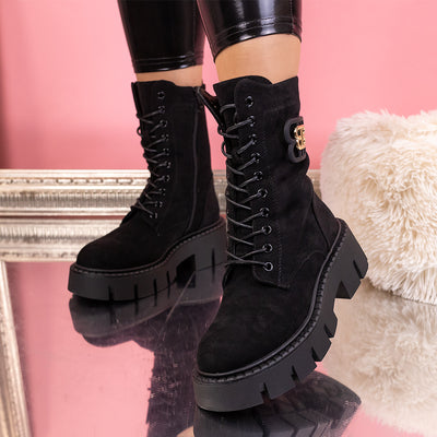 Дамски боти Felisha - Black