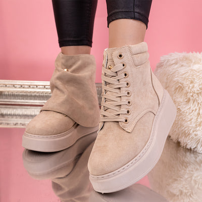 Дамски кецове Boyana - Khaki